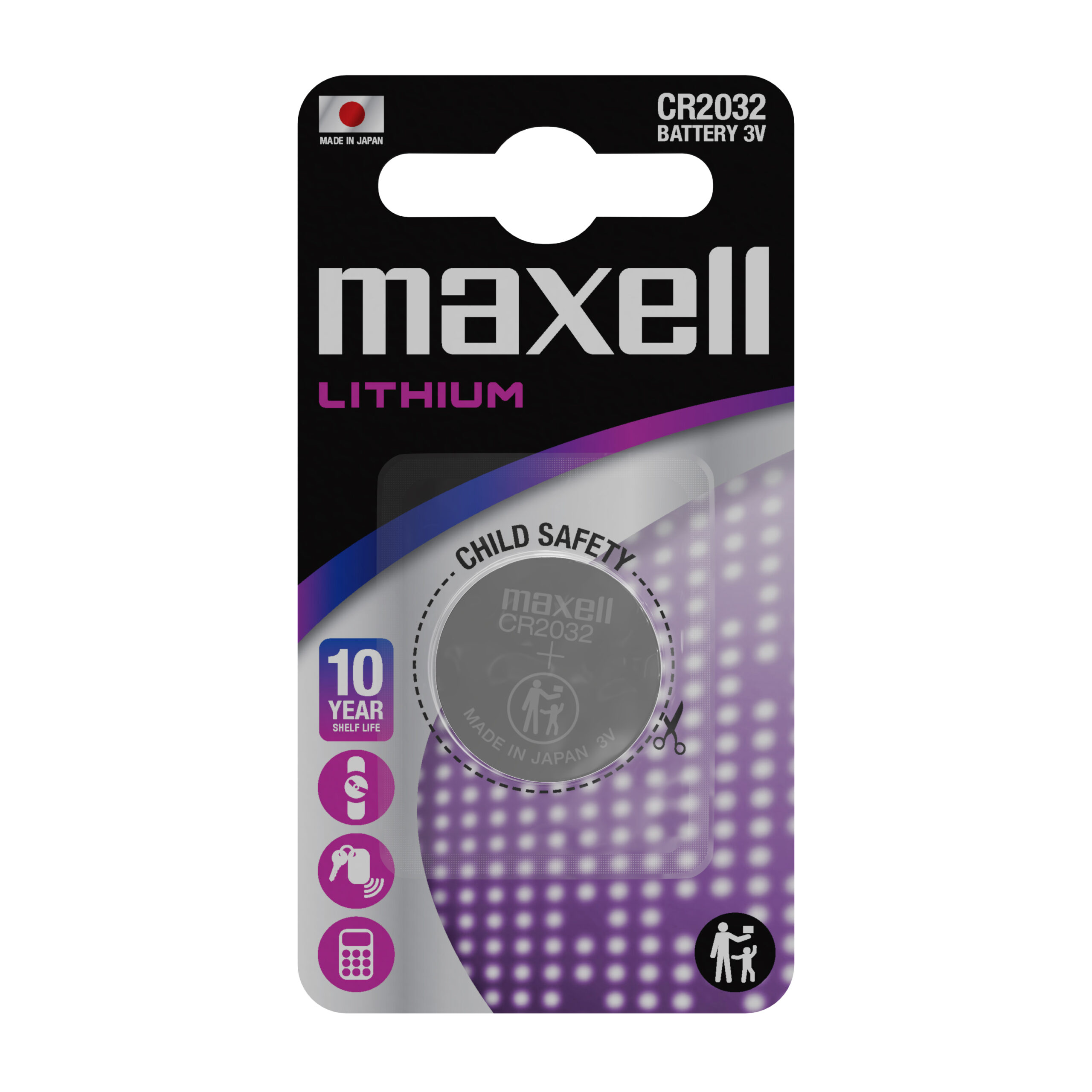 Maxell,Baterija CR2032 1/1 komadna
