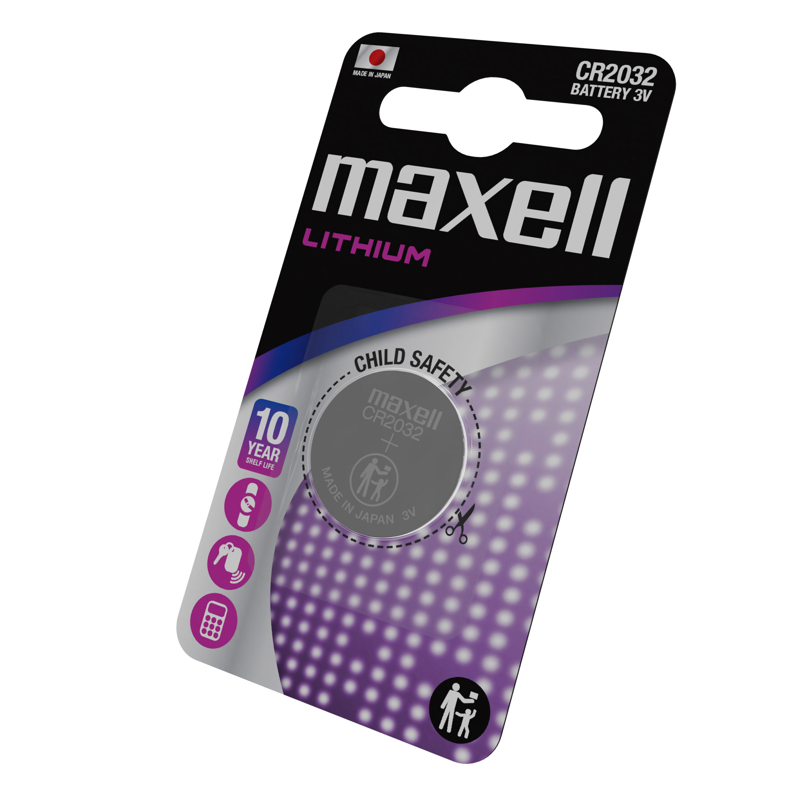 Maxell,Baterija CR2032 1/1 komadna